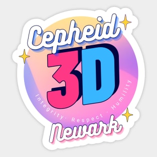 Cepheid 3D (Line 3, Team D) Sticker